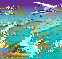 Scenic Flight - Great Barrier Reef Heart Reef Whitehaven Beach  Hill Inlet - Accommodation Port Macquarie