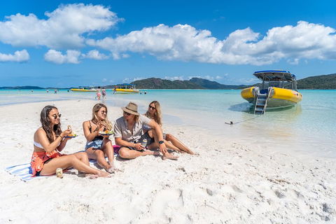 Ocean Rafting Tour To Whitehaven Beach, Hill Inlet Lookout & Top Snorkel Spots - Accommodation Port Macquarie 0