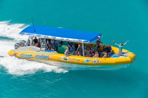 Ocean Rafting Tour To Whitehaven Beach, Hill Inlet Lookout & Top Snorkel Spots - Accommodation Port Macquarie 2