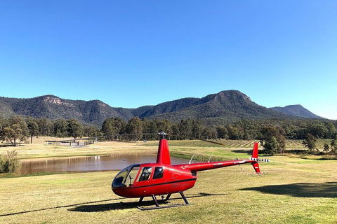 Private Helicopter Flight To Hunter Valley With A La Carte Lunch - For 2 - Accommodation Port Macquarie 2