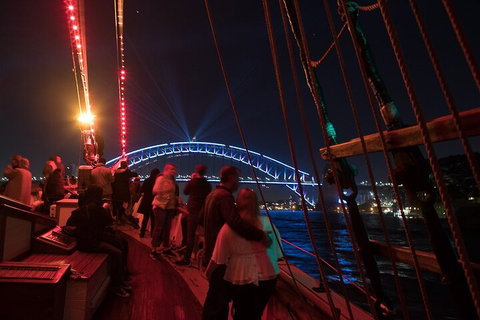 Vivid Tall Ships Dinner Cruise On Sydney Harbour - Accommodation Port Macquarie 1