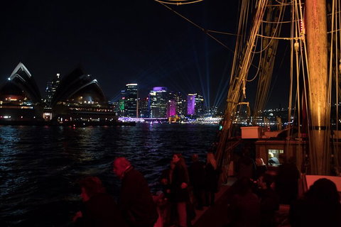 Vivid Tall Ships Dinner Cruise On Sydney Harbour - Accommodation Port Macquarie 4