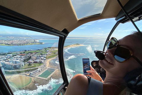 25-30 Minute Newcastle & Macquarie Helicopter Shared Flight - Accommodation Port Macquarie 5